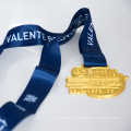 Factory Directed sports running marathon metal gold award medals custom medal